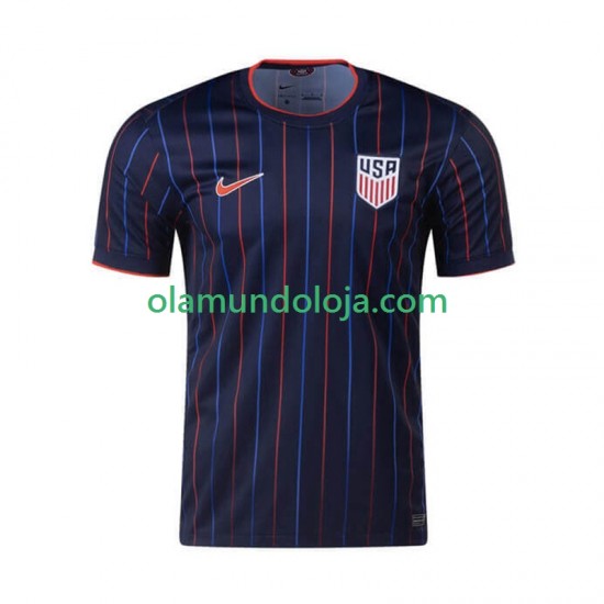 Camisola Estados Unidos Homem Equipamento Segundo 2025 Manga Curta